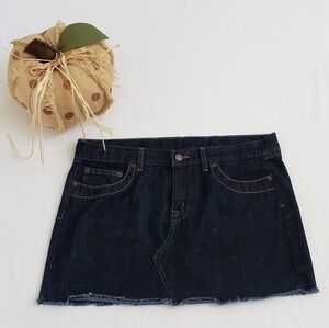 Victoria Secret London Jean Denim Skirt